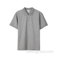 Pearl mesh polo shirt premium lapel overalls